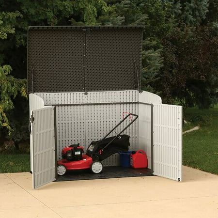 UPC 841101007297 product image for Lifetime 75 Gallon 3 ft. 5 in. W x 6 ft. 3 in. D Plastic Storage Shed | upcitemdb.com