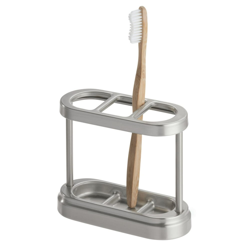 Better Homes and Gardens Bradford Steel Toothbrush Holder, Brushed