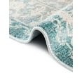 thumbnail image 7 of Unique Loom New Classical Collection Area Rug - Olympia (8' Square Light Blue/Ivory), 7 of 7