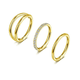 thumbnail image 1 of Set Anillos Nasales Piercing Xtellar Acero Inoxidable, 1 of 4