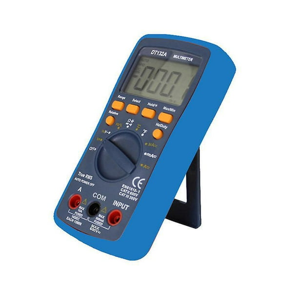 Multifunction Digital Multimeter: Voltage, Current, Resistance, Capacitance, Temperature