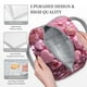 thumbnail image 3 of Fotbe Pink Glitter Heart Candy Bolsa de Almuerzo con Estampado, Lonchera Aislada, Contenedor de Comida Reutilizable Tipo Cooler a Prueba de Fugas, 3 of 6