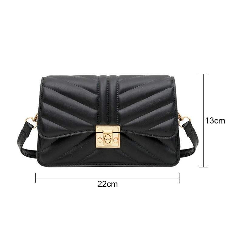 Small Women Leather Crossbody Bag for Women Clutch Purse Iphone Ladies  Wallet Black Designer Shoulder Bag Chain Quilted Cross Body Cell Phone  Purse