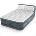 thumbnail image 1 of Open Box Intex Dura-Beam Deluxe Plush Headboard Queen Mattress Built-In Pump, 1 of 9