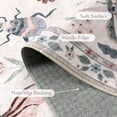 thumbnail image 2 of Moynesa 6'x9' Insect Print Washable Area Rugs, Soft Rugs for Living Room Ultra-Thin Non-Shedding Modern Bedroom Rug, Stain Resistant Throw Rug Large Carpet for Dining Room Kids Nursery,Pink, 2 of 7
