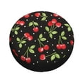 thumbnail image 3 of Gaeub Sweet Red Cherry 14-17in Tire Cover, Spare Tire Cover, for Camper Caravan, Trailer, Car, Truck, SUV, Jeep - 16 inch, 3 of 9