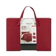 thumbnail image 6 of Mainstays 10 Piece Red Texture Bed in a Bag Comforter Set with Sheets, Full, 6 of 9