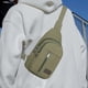 thumbnail image 4 of Thickened Zipper Outdoor Canvas Chest Bag Men's Chest Bag Hiking Backpack Multipurpose Crossbody Chest Bag Messenger Bag Men's And Women's Chest Bag, 4 of 6