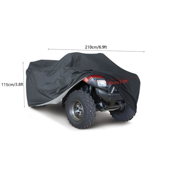Riding Lawn Mower Cover, Waterproof Tractor Cover, Heavy Duty 210D Polyester Oxford Covers Against UV, Dust, Dirt, Wind for Outdoor Lawn Mower Storage