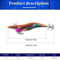 thumbnail image 4 of 4Uds. Plantilla De Calamar Luminosa, 19G, Hundimiento Lento, 3,5 #, Herramientas De Pesca Nocturna (Estilo B), 4 of 4