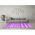 thumbnail image 3 of Ahgly Company Indoor Rectangle Abstract Purple Modern Area Rugs, 6' x 9', 3 of 4