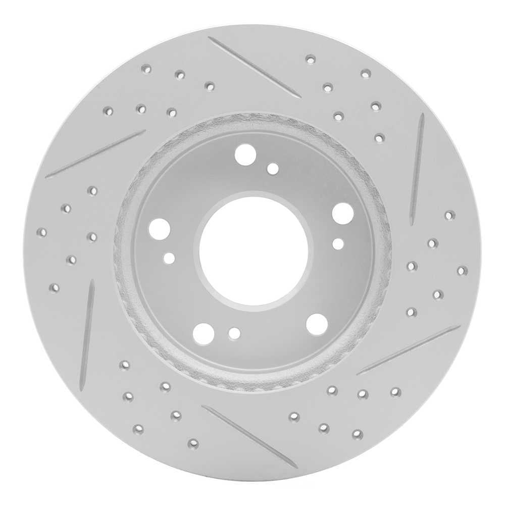 Dynamic Friction Company 830-59036L DFC Geoperformance Rotor - Drilled and Slotted