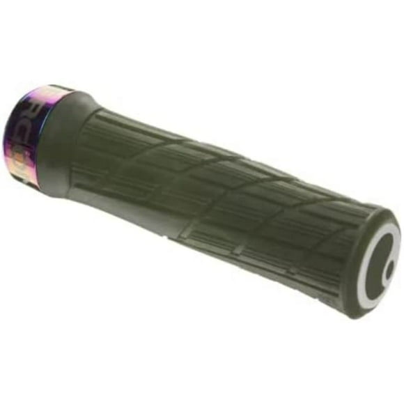Ergon - GE1 Evo Factory Ergonomic Lock-on Bicycle Handlebar Grips | for Mountain, Trail and Enduro Bikes | Regular Fit | Frozen Moss/Oil-Slick