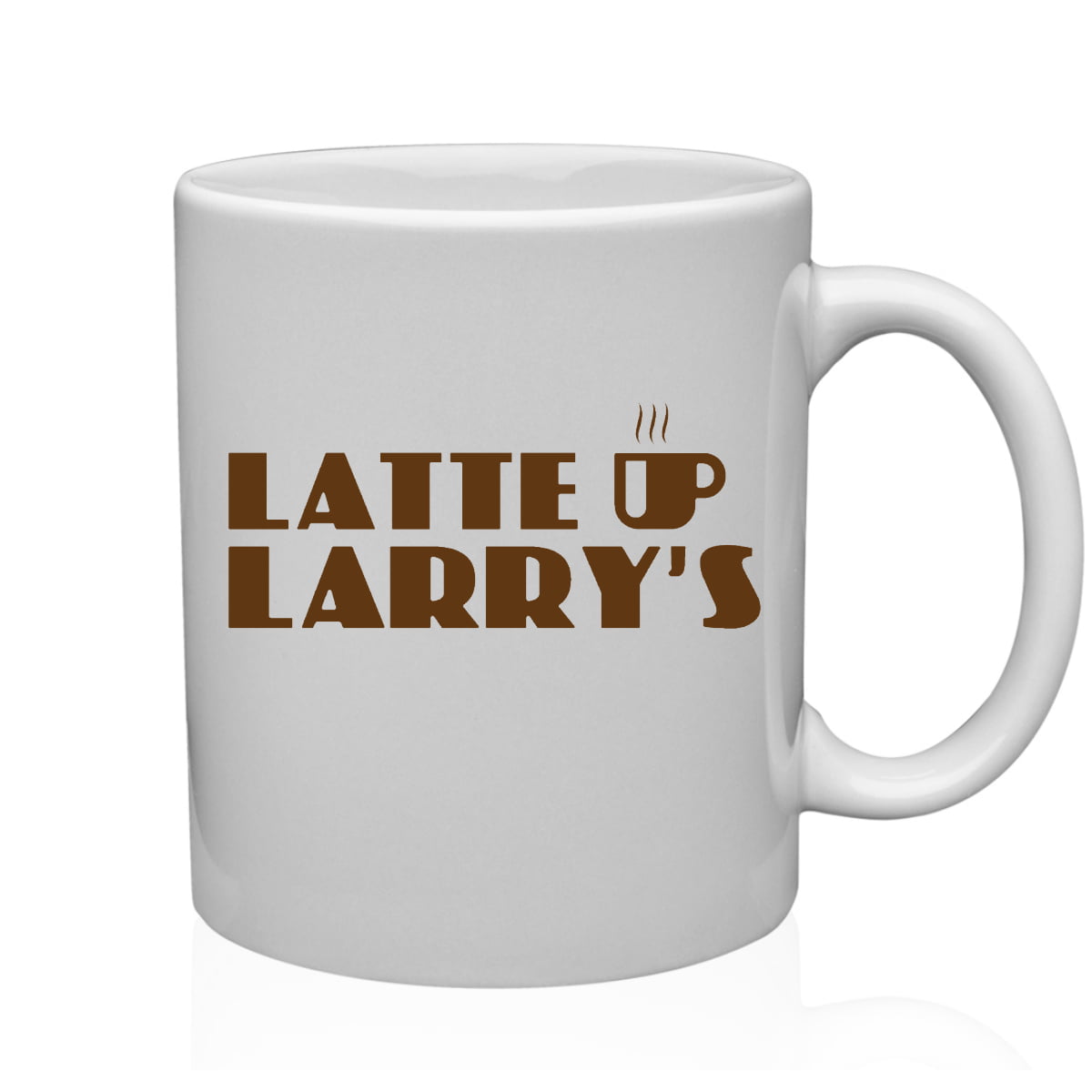 Latte Larry's Curb Your Enthusiasm 11oz 15oz White Mug 
