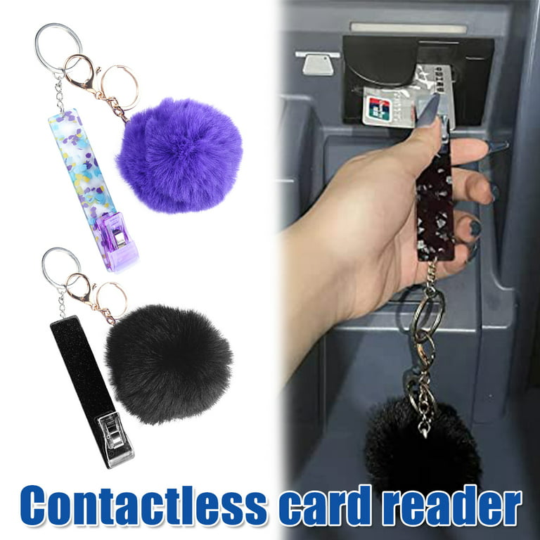 Debit Card Grabber Keychain, Long Nails ATM Card Grabber
