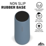 Hydrapeak Traveler 25oz Insulated Tumbler, Stainless Steel Travel Coffee Mug, Double Wall Vacuum Insulation, Tumbler with Lid and Straw, Water Bottle with Straw, Insulated Tumblers, Water Cup, Storm