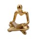 thumbnail image 3 of Estatua de abstracto moderno Sunnimix Figura Pensador abstracto dorado, 3 of 8
