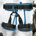 thumbnail image 1 of Deluxe Half Body Harness Climbing Reinforced Sitting Belt Rappelling Harness, 1 of 10