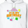 thumbnail image 3 of Inktastic It's My Birthday Adult Hoodie Sweatshirt, 3 of 4