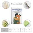 thumbnail image 2 of Notting Hill Movie Poster London Bookshop And Streets Wall Art Poster Bedroom Prints Home Decor Hanging Picture Canvas Painting Posters, 2 of 8