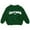 Dark Green, variant on Toddler Dark Green Ribbed Sweater “CALIFORNIA 1998” Letter Print Long Sleeve Knitted Retro Style Casual Boys Girls Knitted Pullover Top