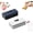 2PCS, variant on Magnetic Bag Sealer for Fridge 2-in-1 Bag Sealer with Cutter and Magnet USB-Rechargeable Mini Sealer, 6-Level Heat & LED Display Portable Handheld Chip Bag Resealer Machine (Blue)