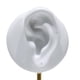 thumbnail image 5 of 2 piezas de soporte de exhibición de aretes con forma de oreja, soporte de ganchos para orejas estables para Blanco, 5 of 7