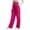 9# Hot Pink, variant on Womens Straight Leg Sweat Pants With Pockets Wide Leg Sweatpants High Waisted Baggy Interior Drawstring Joggers Light Blue L
