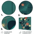 thumbnail image 3 of Designart "Mid-Century Minimalism II" Minimalism Metal Wall Decor, 3 of 5