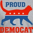 thumbnail image 3 of CafePress - Proud Democat Fitted T Shirt - Fitted T-Shirt, Vintage Fit Soft Cotton Tee, 3 of 4