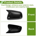 thumbnail image 3 of Reemplazo de tapa de espejo lateral izquierdo y derecho ABS negro para Toyota Corolla 2009-2013 de Unique Bargains, 3 of 7