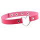 thumbnail image 1 of Collar Harajuku punk pu Corazón, 1 of 5