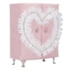 thumbnail image 3 of Armario para casa de muñecas, accesorio para muebles, pelusa rosa, diamantes de imitación, bonito mini armario, joyero para niñas., 3 of 14