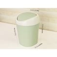 thumbnail image 3 of Ruiboury Eco-friendly And Innovative Waste Bin For Green Living Space-saving Lightweight Kitchen Trash Can green 1Set, 3 of 6