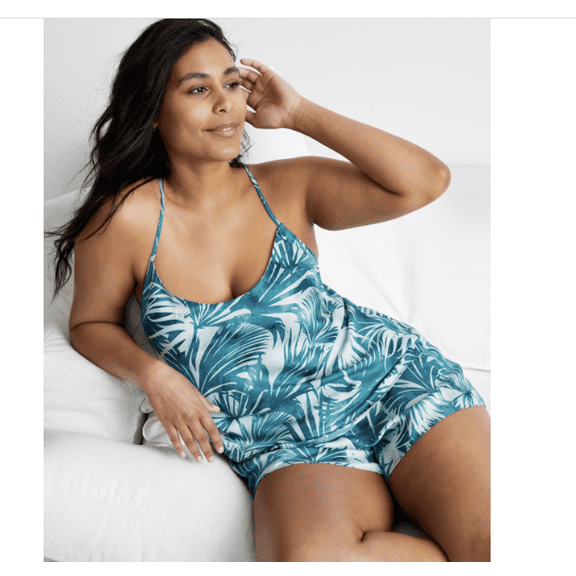 State of Day Women's Crepe De Chine Cami Short Pajama Set,