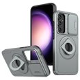 thumbnail image 1 of For Samsung Galaxy A13 4G/5G Kickstand Case Slide Lens Lid TPU+PC Anti-Drop Phone Cover, 1 of 5