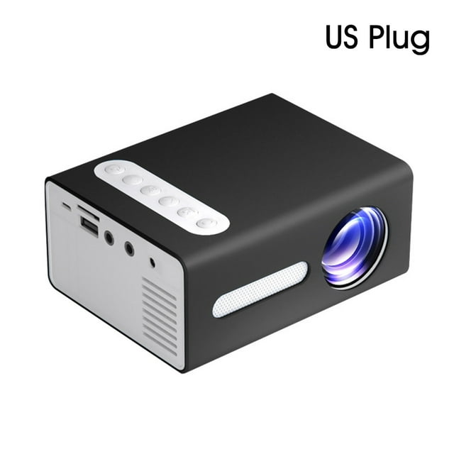 TOPRECIS Mini proyector Proyector de películas portátil para exteriores con proyector de 100 ''