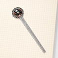 thumbnail image 4 of Woodpecker Vintage Silver Lace-Edged Bookmark: a Gift for Readers and Book Lovers, 4 of 5