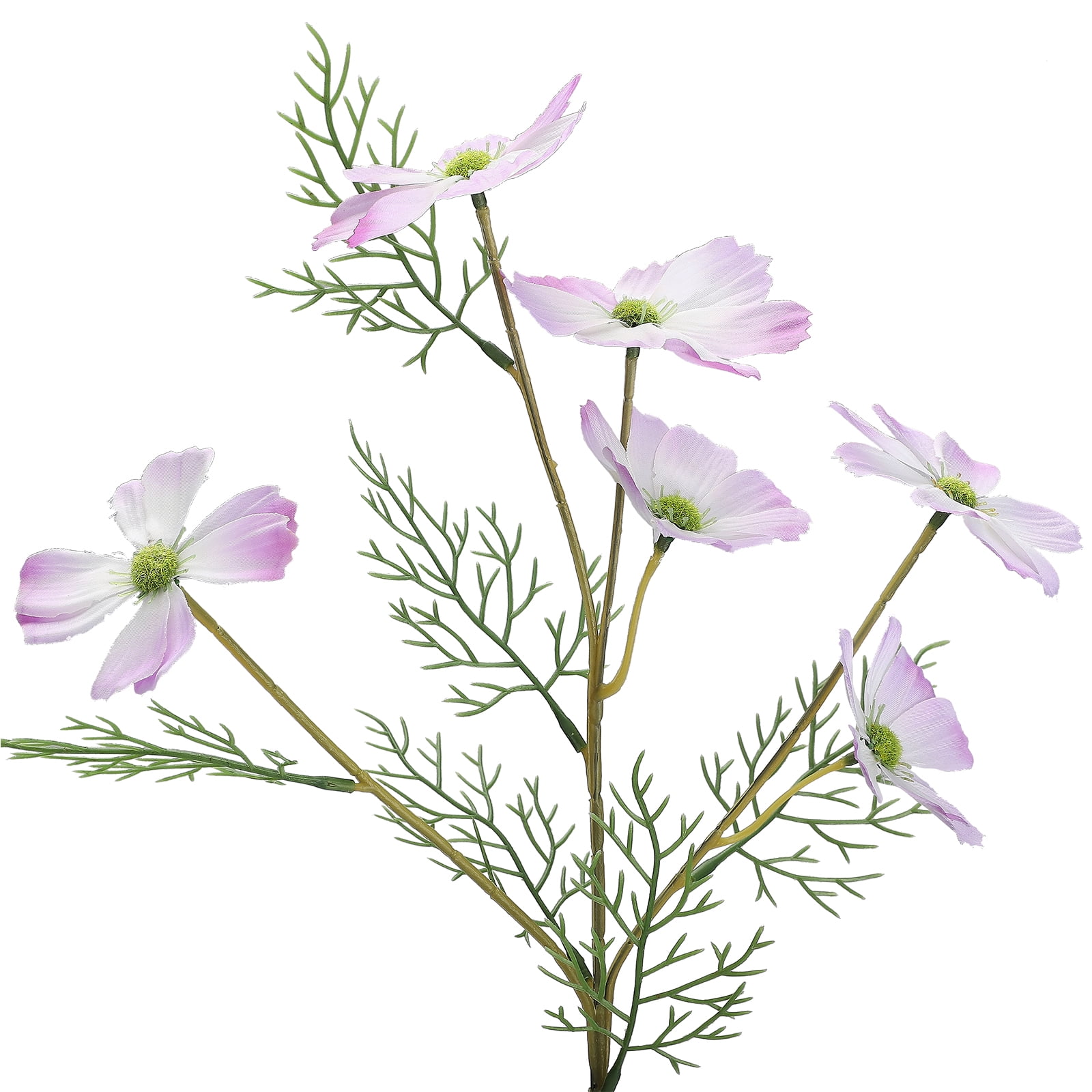 Artificial Flowers Silk Daisy,Fake Wildflowers With Stems Faux Greenery