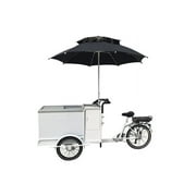 Mobility4less Electric Trike Vending Cart, Ice Cream and Frozen Food Vendor