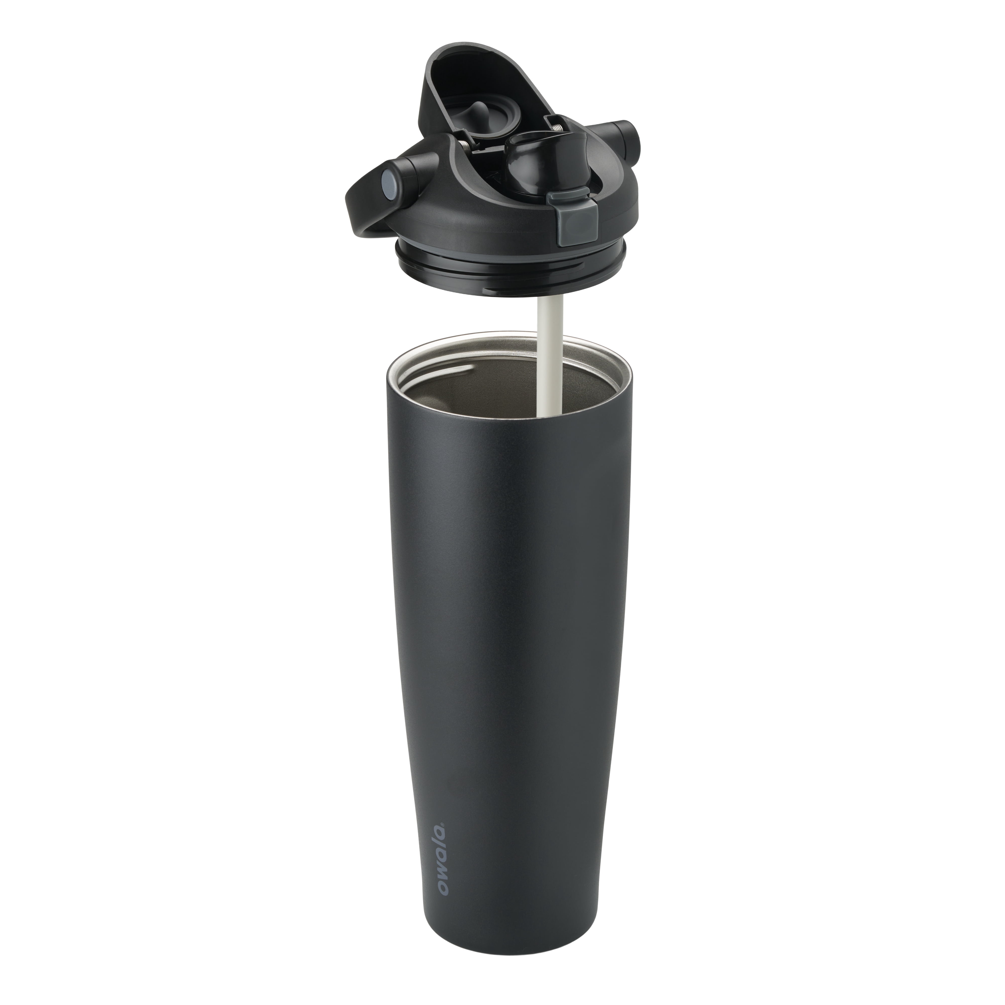 Owala FreeSip Sway Stainless Steel 40 oz. Very, Very Dark