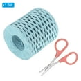 thumbnail image 3 of Unique Bargains Raffia Ribbon, Natural Raffia String with Scissor, Light Blue, 218 Yards, 3 of 7