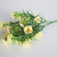 thumbnail image 5 of D GROEE 3PCS Fake Flowers Small Wild Flower Faux Plastic Flowers for Home Wedding Kitchen Garden Table Centerpieces Indoor Outdoor Decor, 5 of 7