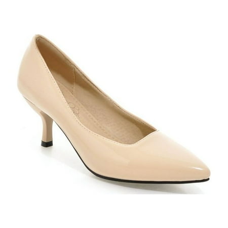 

High Heels for Women Sexy Pointed Toe Stiletto Pumps Slip on Classic Dress Office Shoes Fashion