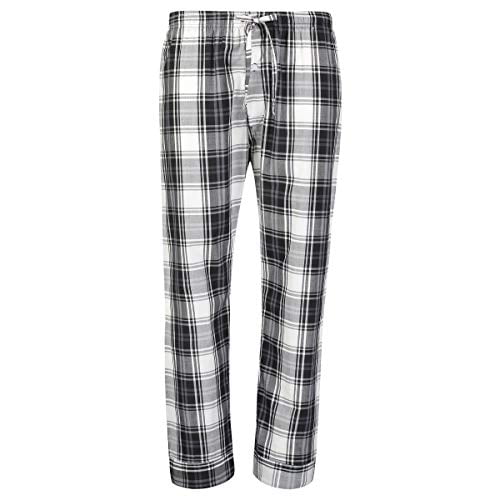 black white plaid pants mens