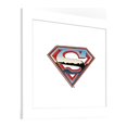 thumbnail image 3 of Gallery Pops DC Comics Superman - Man of Steel S-Shield Icon Wall Art, White Framed Version, 12" x 12", 3 of 5