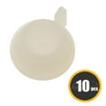 thumbnail image 2 of KarParts360 For Dodge D150/W150 1990 1991 1992 1993 Wiper Linkage | 10 Pieces | Plastic Material | White | 0.322 Inches Bushing Inside Diameter | Replacement For 2857917, 3799089, 2 of 4