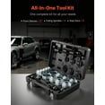 thumbnail image 5 of VEVOR Pull and Press Sleeve Kit, 36 PCS, Steel Bush Removal Insertion Sleeve Tools with Carrying Case, Compatible with LCV and HGV Engines, for Removing and Installing Bushings, Bearings, and Seals, 5 of 9