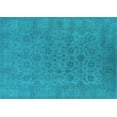 thumbnail image 1 of Ahgly Company Indoor Rectangle Oriental Light Blue Industrial Area Rugs, 8' x 10', 1 of 4