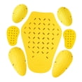 thumbnail image 4 of 7 piezas de equipo de protección para motocicleta, equipo de conducción de EVA, protectores de pecho, espalda y codos extraíbles para mujeres y, 4 of 8